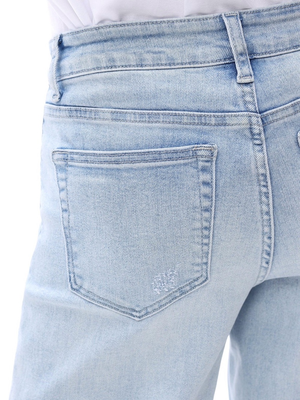 Oneso Mid Rise Wide Leg Jeans - Light Wash NWT 14W - Picture 4 of 15